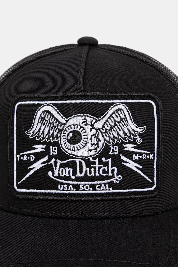 Von Dutch čiapka so šiltom pánska VD.0.CAS1 čierna AA00