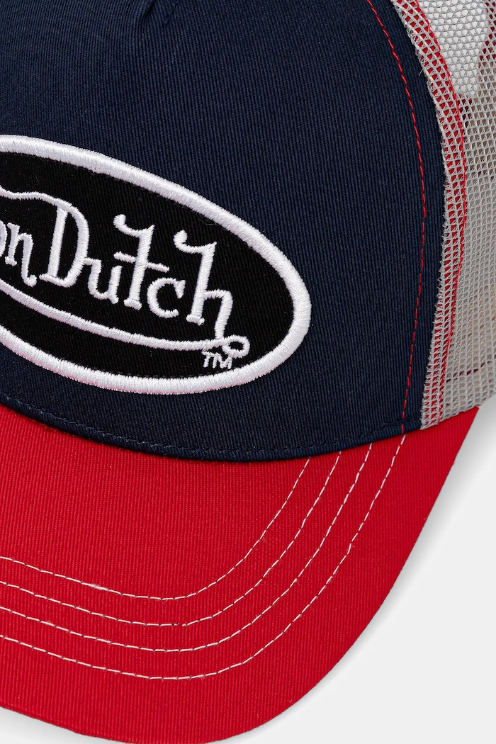 Von Dutch šiltovka trucker VD.0.CAS1.COL červená AA00