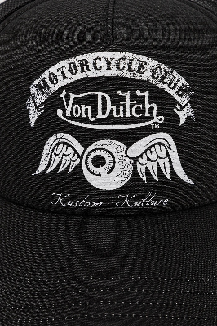 Von Dutch czapka z daszkiem VD.0.CAS1.CREW czarny AA00
