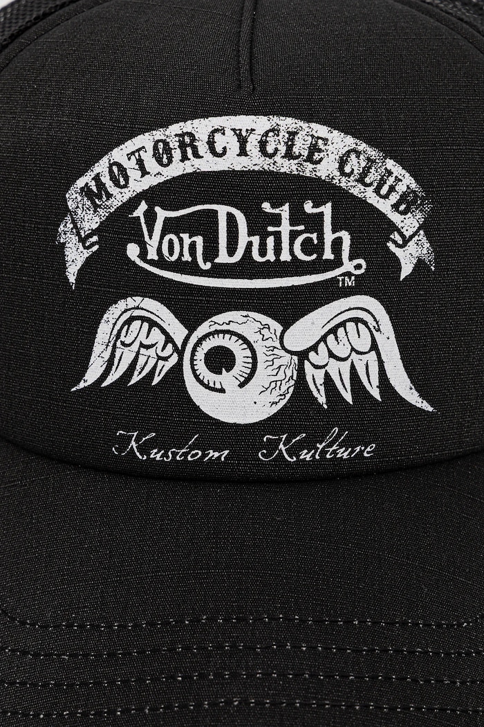 Von Dutch czapka z daszkiem VD.0.CAS1.CREW czarny AA00