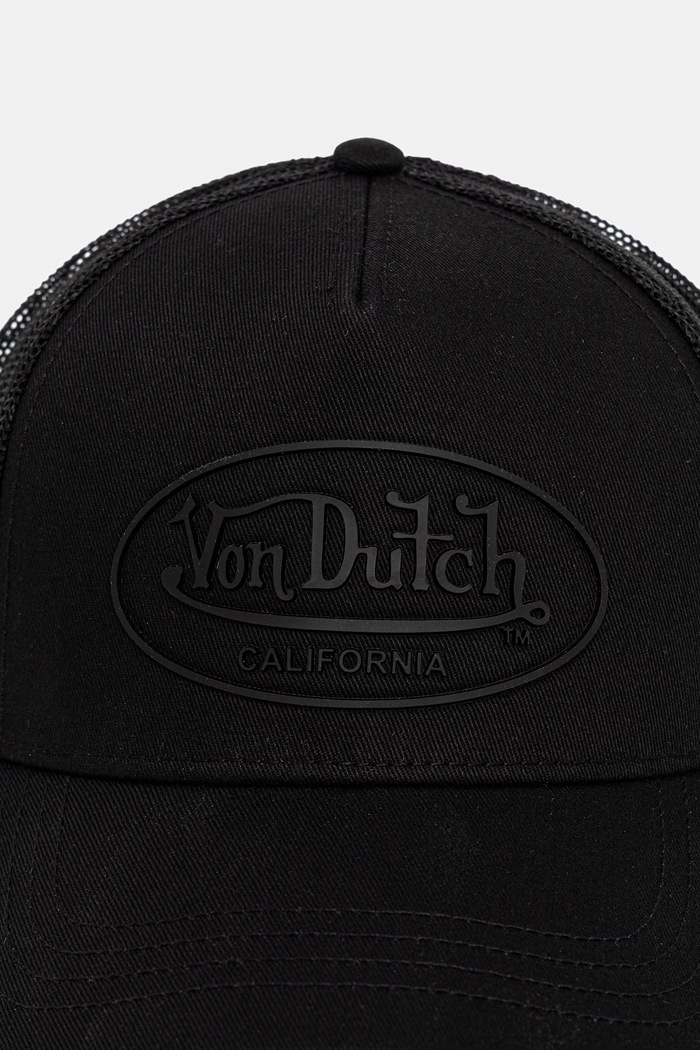 Von Dutch καπέλο με γείσο ανδρικό VD.1.CB μαύρο AA00