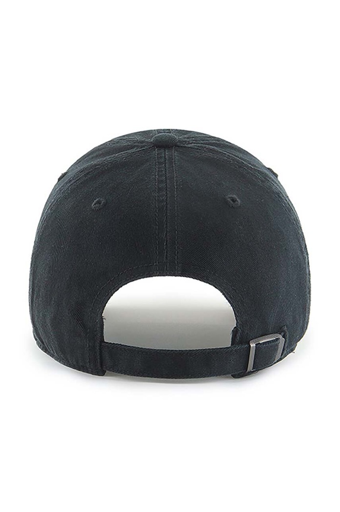 47 Brand șapcă de bumbac H.BSRNR25GWS.BK negru AA00