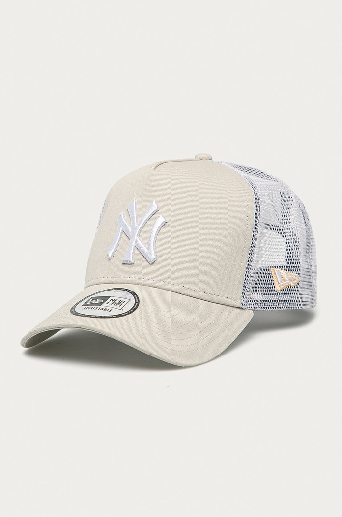 New Era beanie applique beige 12523893