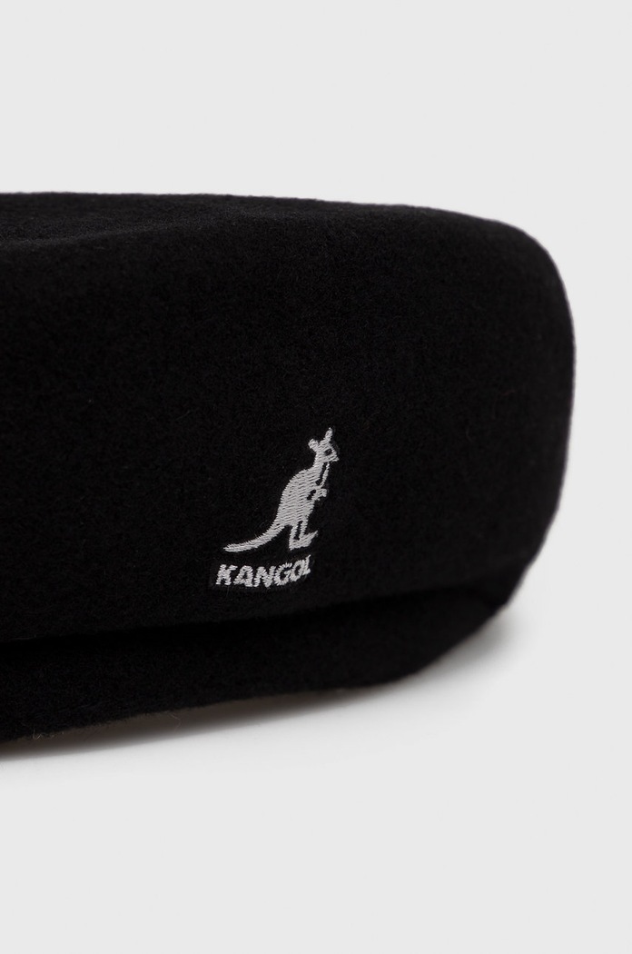 Vlnená čiapka Kangol 0259BC.BK001 čierna AA00