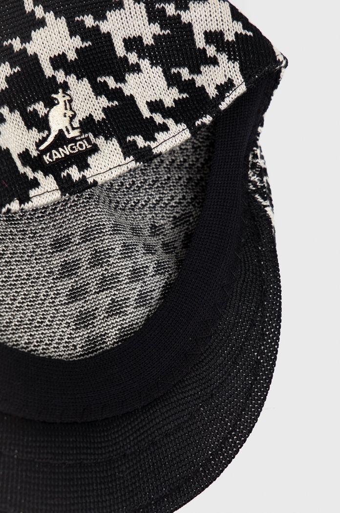 Kangol Kaszkiet z domieszką wełny K3520.CB103 czarny