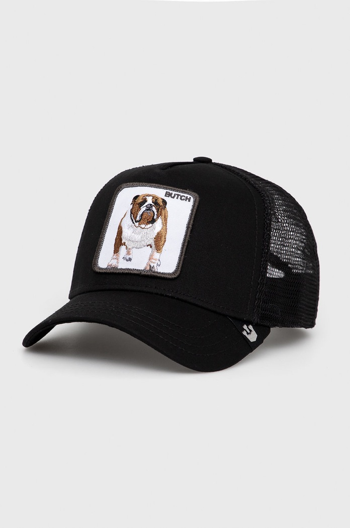 Goorin Bros Czapka aplikacja czarny 101.0256