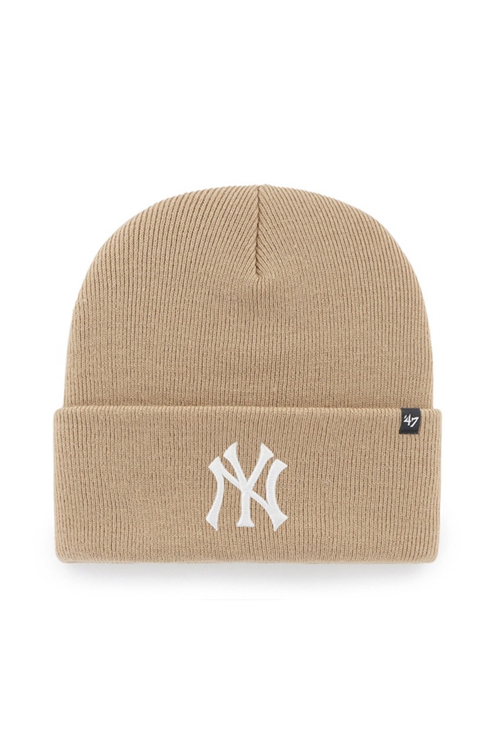 47 brand Czapka MLB New York Yankees aplikacja beżowy B.HYMKR17ACE.KHB