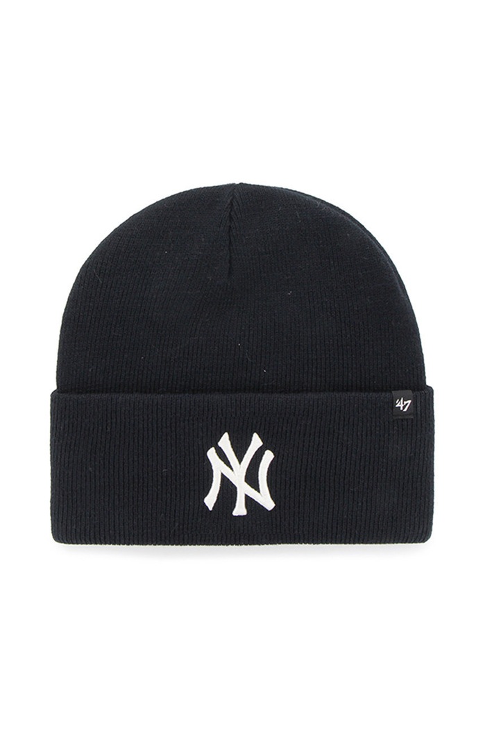 Čiapka 47 brand MLB New York Yankees stredne hrubá tmavomodrá B.HYMKR17ACE.NYC