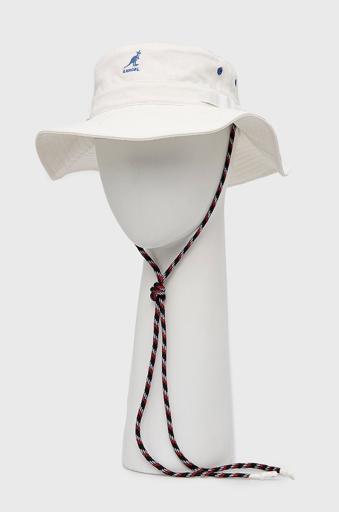Kangol pălărie din bumbac bumbac alb K5302.OF101
