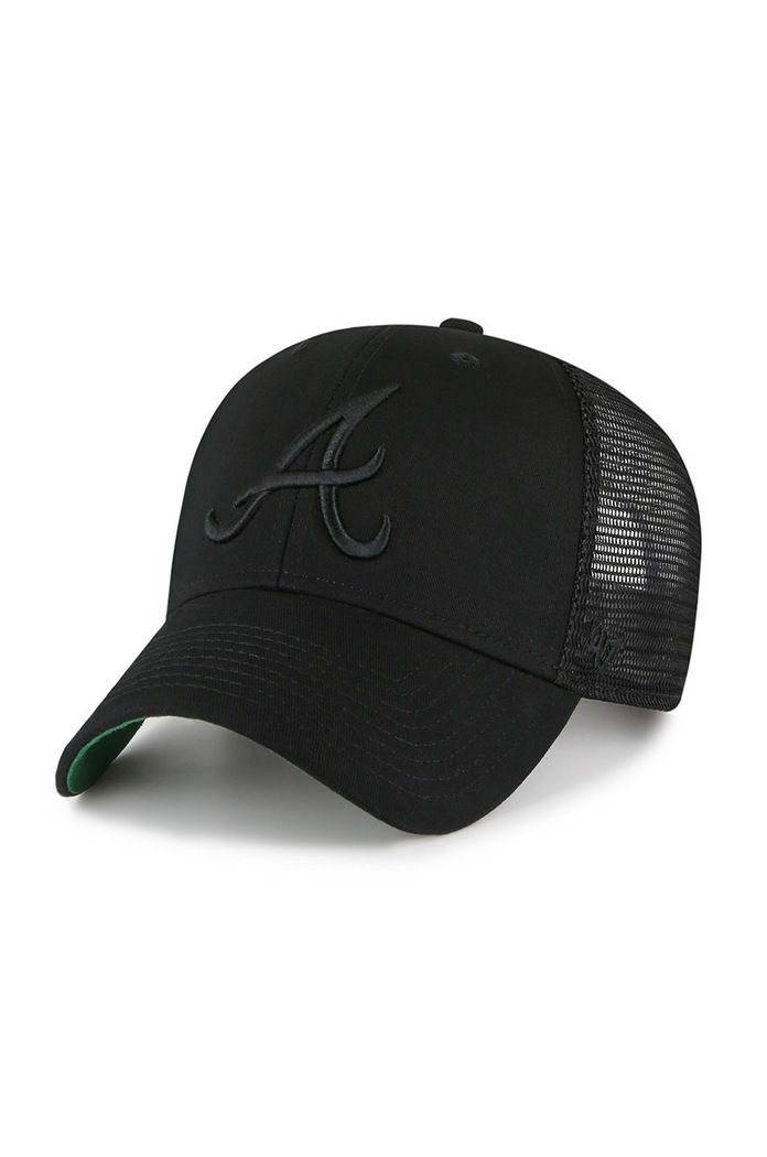 47 brand czapka Atlanta Braves aplikacja czarny B.BRANS01CTP.BK