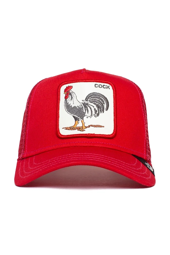 Goorin Bros Czapka z daszkiem trucker The Cock 101.0378 czerwony AA00