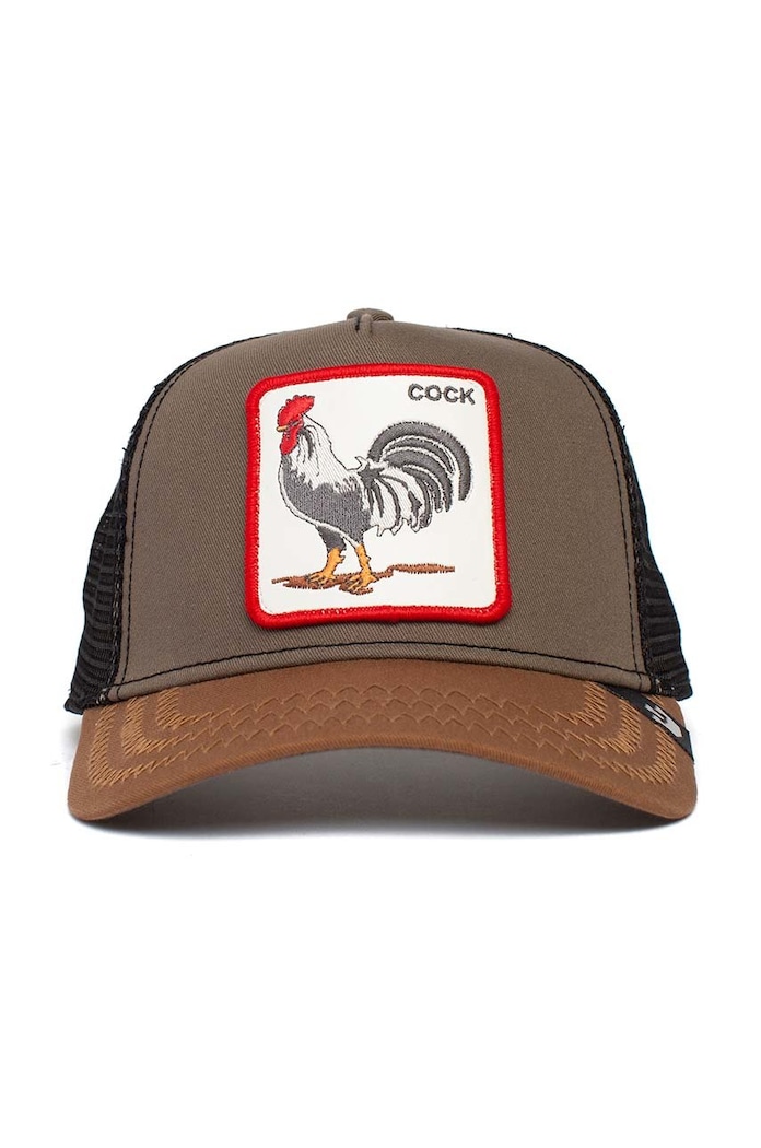 Goorin Bros czapka The Cock 101.0378 brązowy AA00