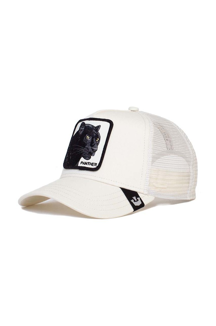 Goorin Bros Czapka z daszkiem trucker The Panther biały 101.0381