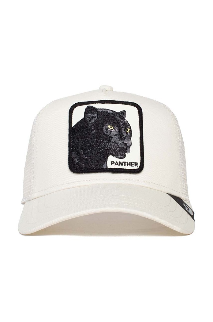 Goorin Bros Czapka z daszkiem trucker The Panther 101.0381 biały AA00