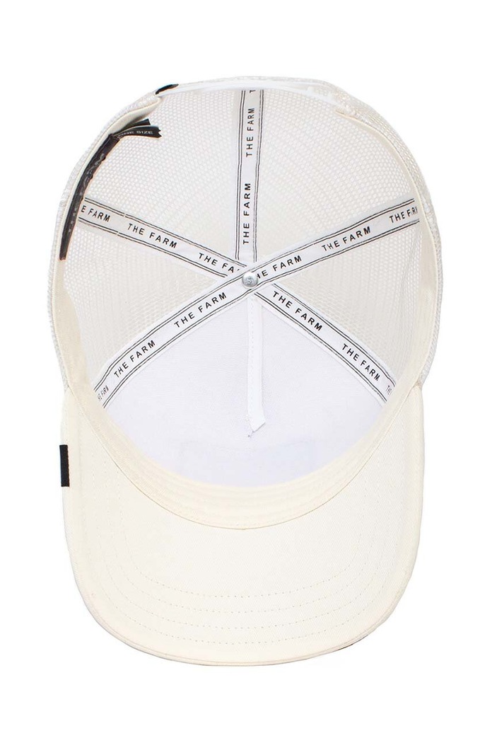 Czapka z daszkiem trucker The Panther Goorin Bros biały 101.0381