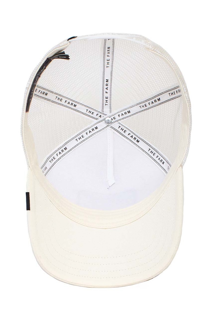 Czapka z daszkiem trucker The Panther Goorin Bros biały 101.0381