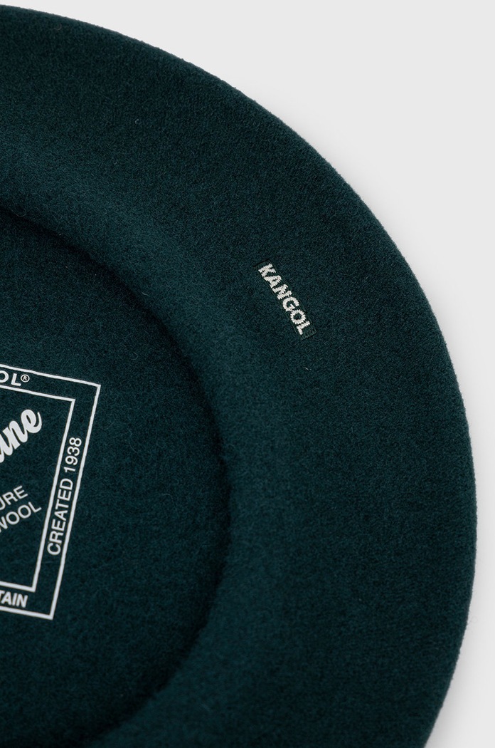 Kangol beret wełniany zielony 3388BC.PN317