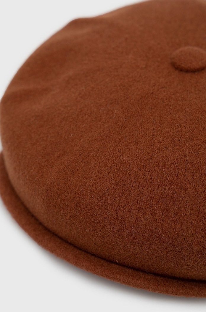 Kangol kaszkiet wełniany K3164HT.MH240 brązowy AA00