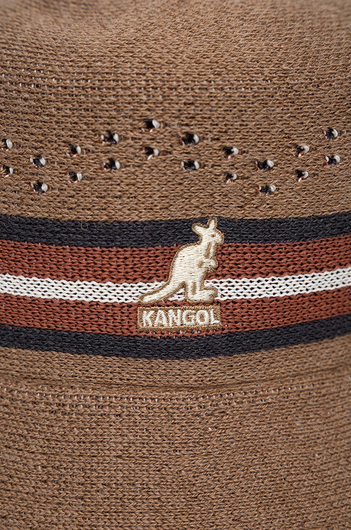 Kangol kapelusz z domieszką wełny K3585.CM227 brązowy AA00