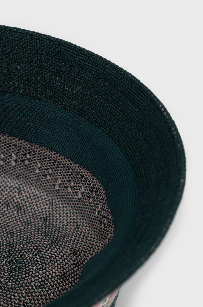 Kangol palarie din amestec de lana verde K3585.PN317