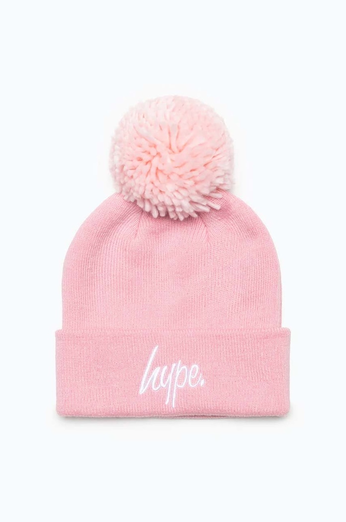 Hype czapka aplikacja różowy YVLR.714