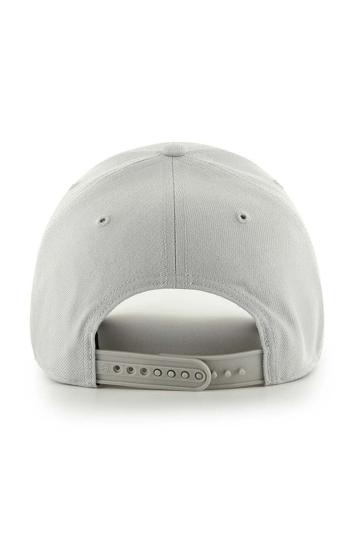 Akcesoria 47 brand czapka z daszkiem z domieszką wełny MLB New York Yankees B.BLPMS17WBP.GY szary