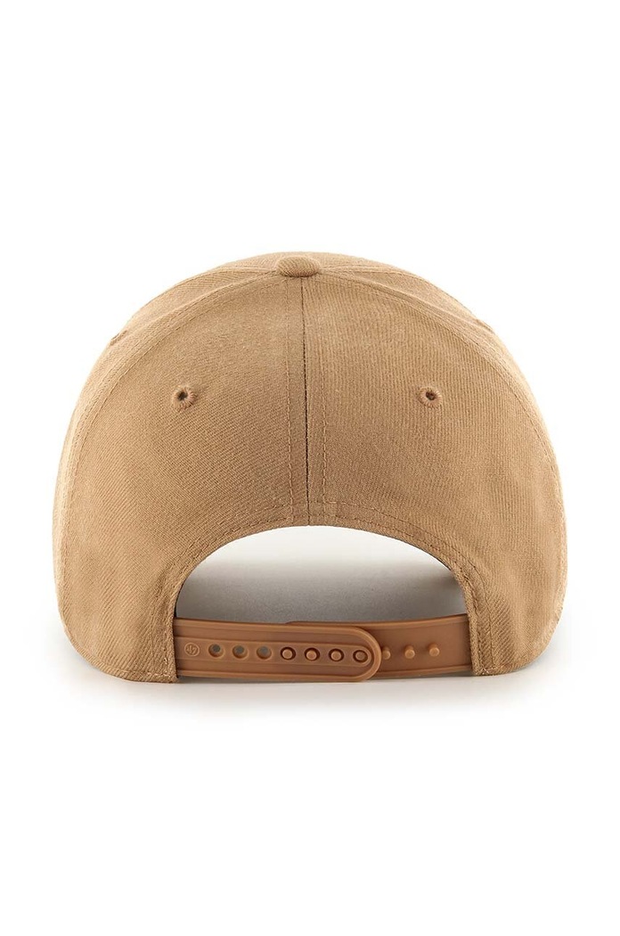 47 brand czapka z daszkiem z domieszką wełny NHL Anaheim Ducks H.MVPSP25WBP.QLB beżowy AA00