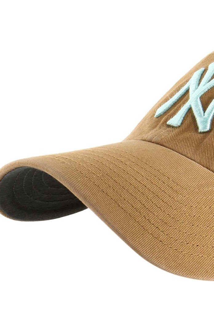 Akcesoria 47 brand Czapka z daszkiem bawełniana MLB New York Yankees BCWS.DBLUN17GWS.QLA96 beżowy