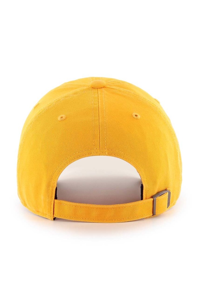 47 brand czapka z daszkiem bawełniana MLB Los Angeles Dodgers B.BSRNR12GWS.GDB żółty AA00