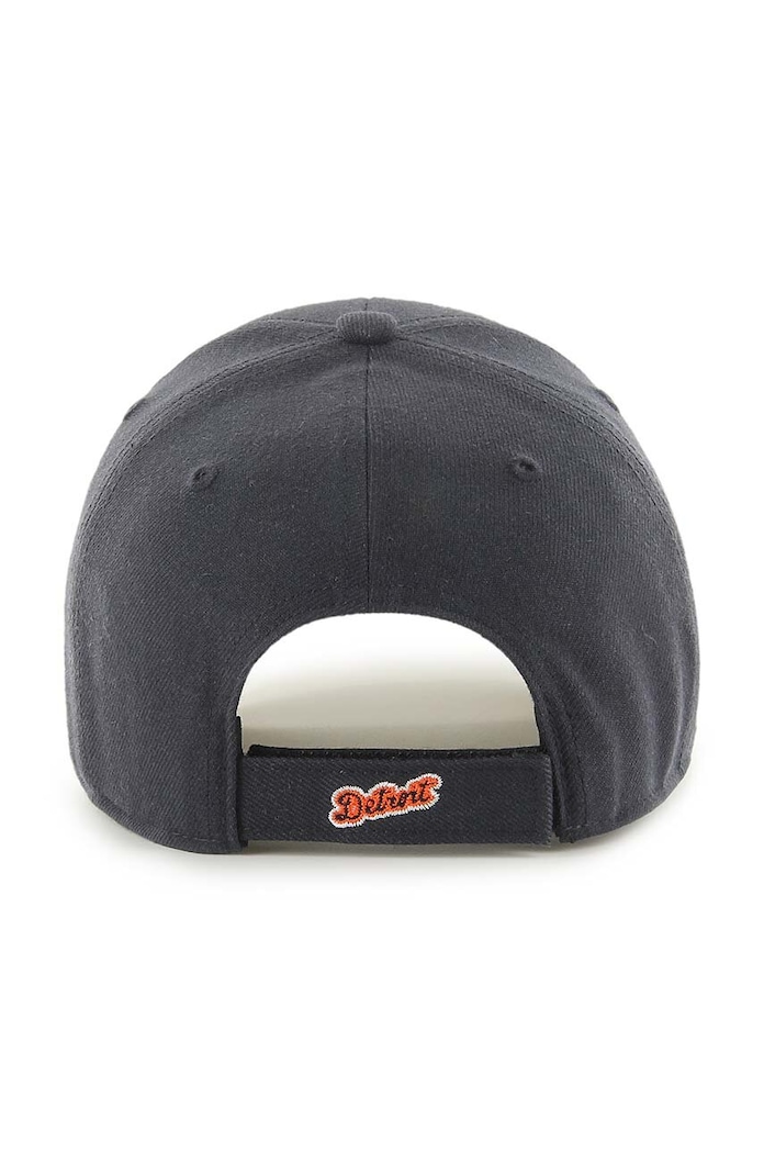 47 brand czapka z daszkiem z domieszką wełny MLB Detroit Tigers B.MVP09WBV.NYE czarny AA00