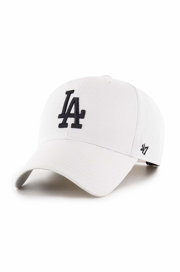 Kapa s šiltom 47 brand MLB Los Angeles Dodgers Našitek bela B.RAC12CTP.WH