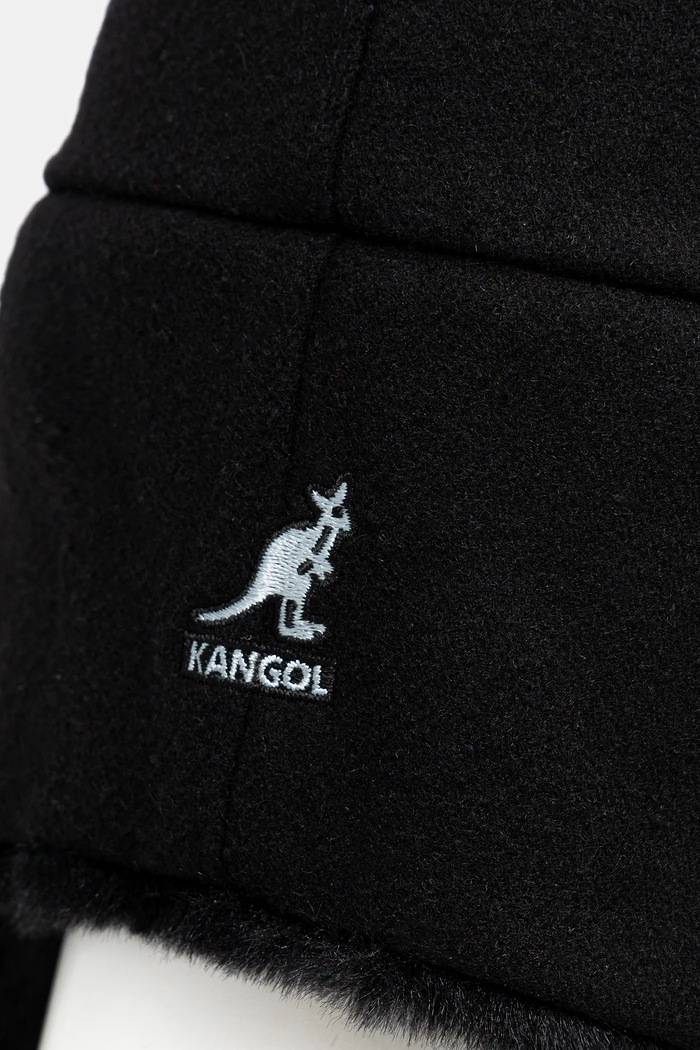 Accesorii Kangol Căciulă din amestec de lână Wool Ushanka K0102FA.BLACK negru