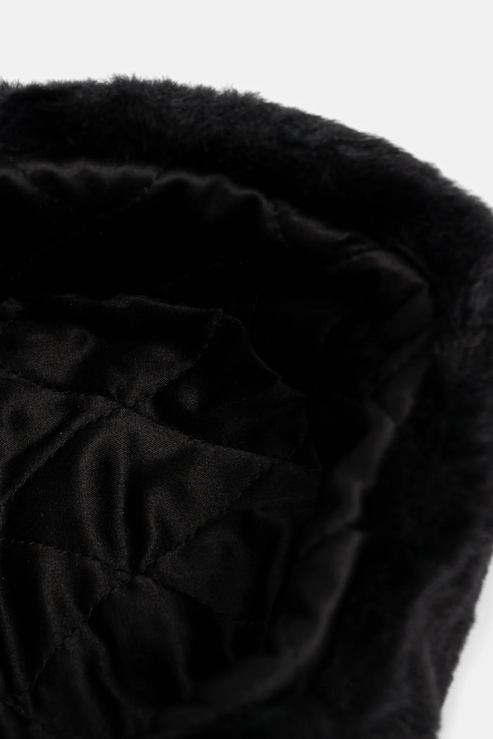 Căciulă din amestec de lână Wool Ushanka Kangol K0102FA.BLACK negru