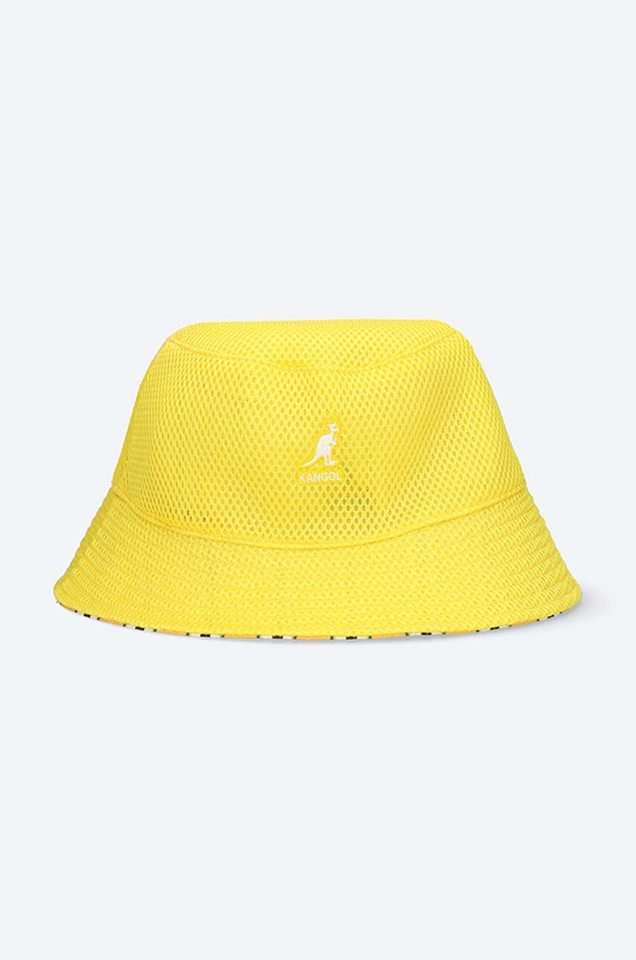 Kangol cotton hat Double Pattern Bucket K5275.SUNSET yellow AA00