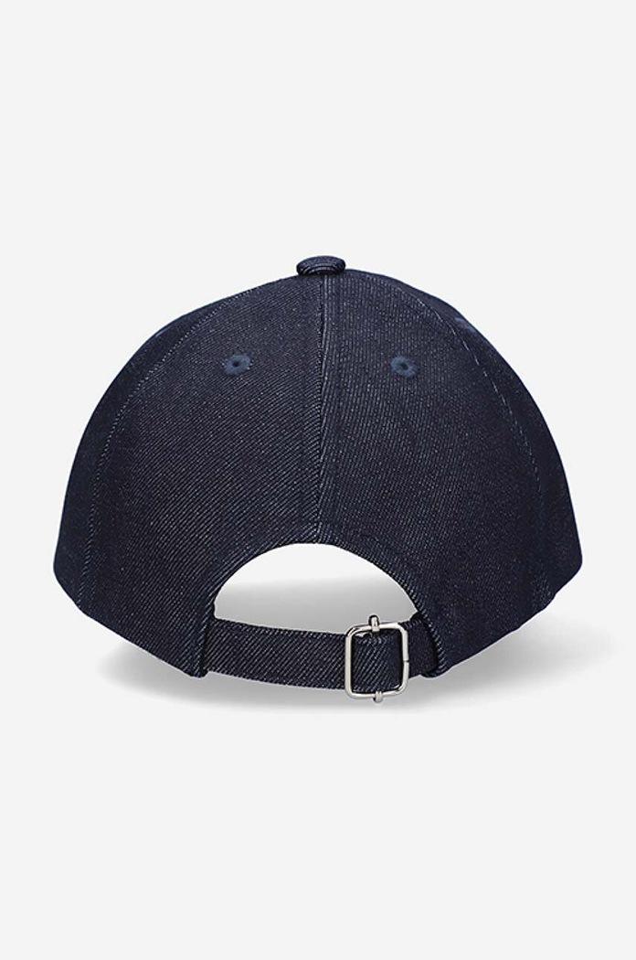 Akcesoria A.P.C. Czapka z daszkiem Casquette Eden COCSX.M24090 granatowy