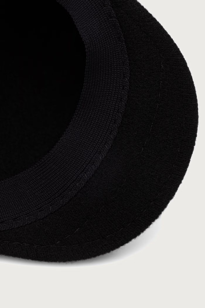 Кашкет шерстяной женский Kangol 6845BC чёрный