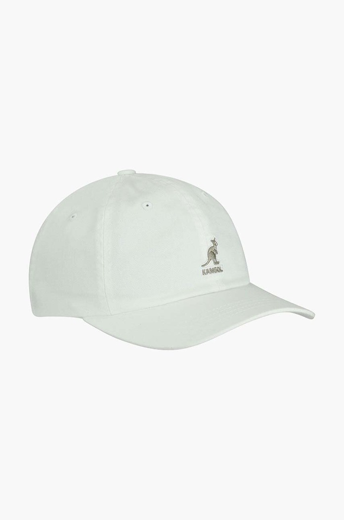 Kangol cotton baseball cap Washed Baseball K5165HT white AA00