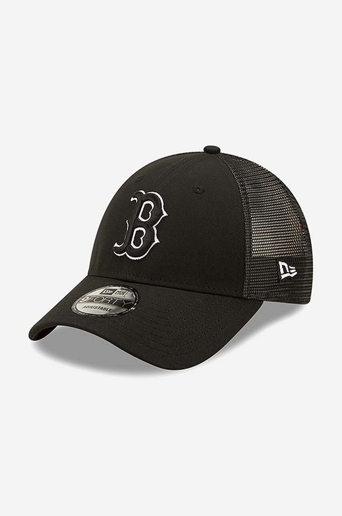 New Era baseball cap 940 Trucker Red Sox applique black 60240406
