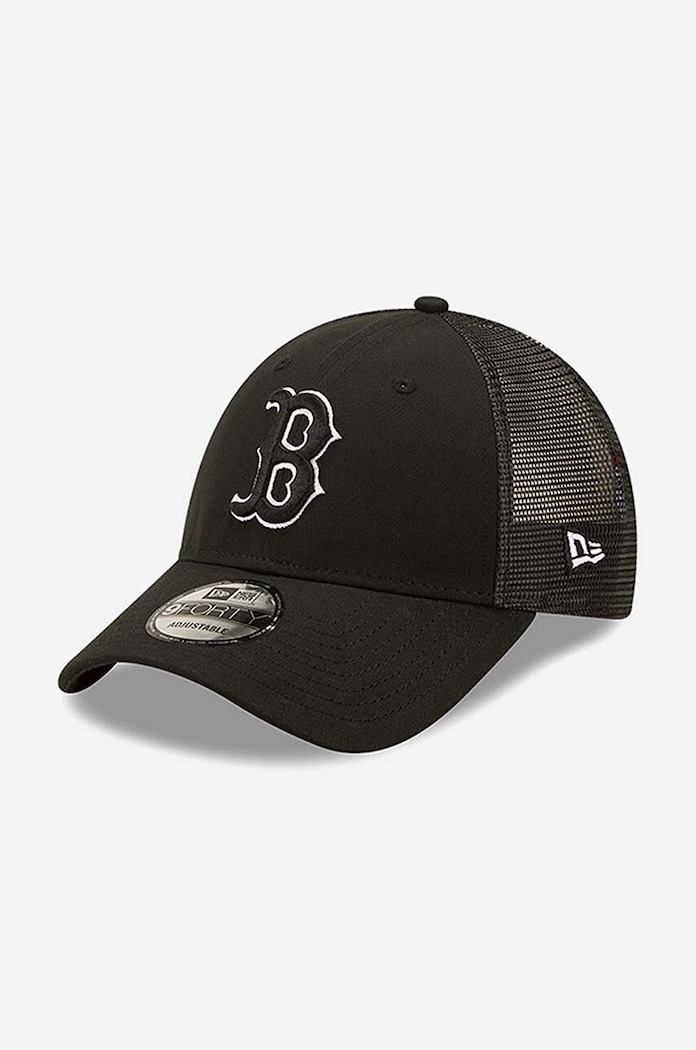 New Era baseball cap 940 Trucker Red Sox applique black 60240406