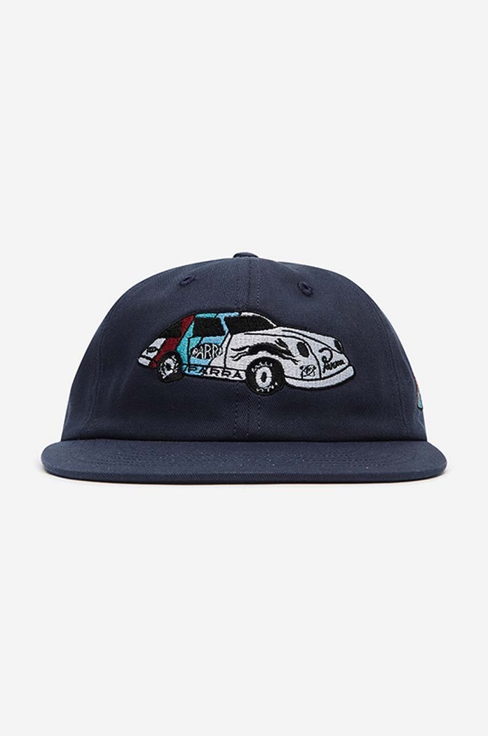 Accesorii by Parra Șapcă de baseball din bumbac Racing Team 6 47356.NAVYBLUE bleumarin