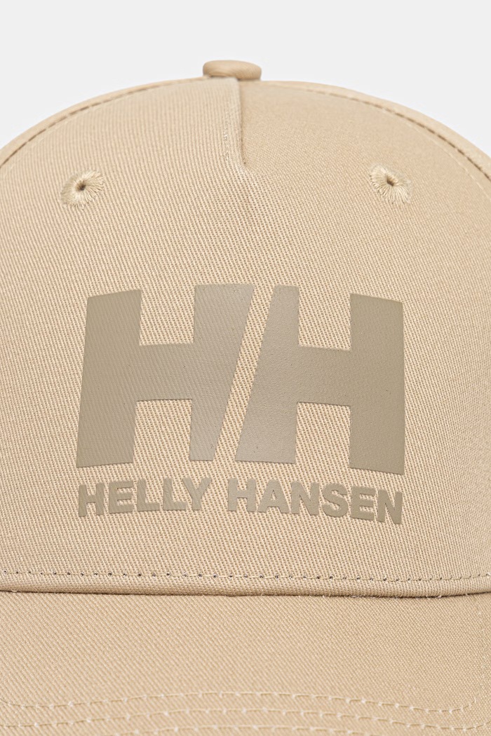 Helly Hansen Czapka Helly Hansen HH Ball Cap snapback βαμβακερή 67434 μπεζ SS26