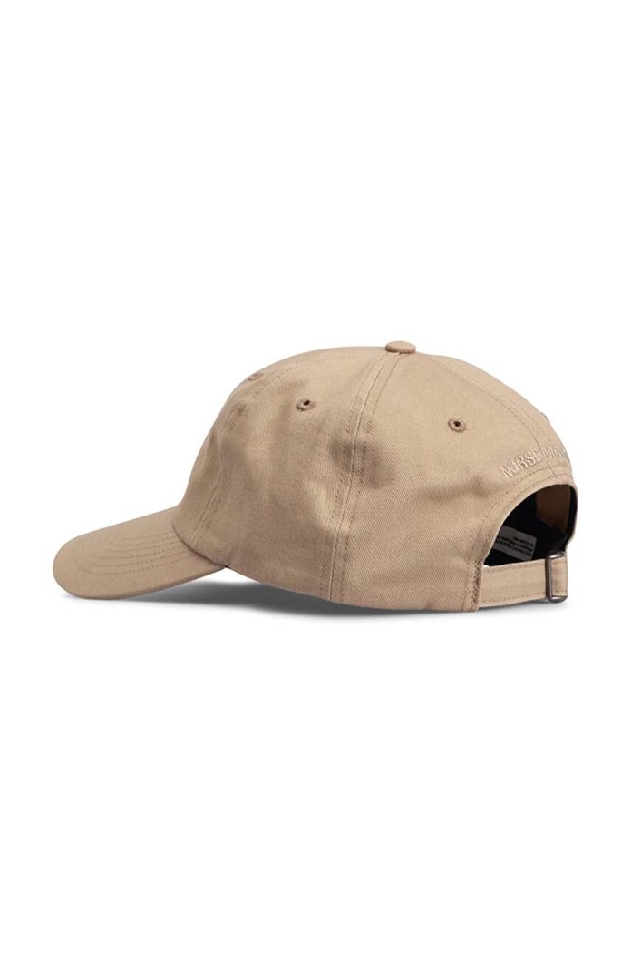 Norse Projects czapka bawełniana Twill Sports Cap N80.0001.0966 beżowy AW23
