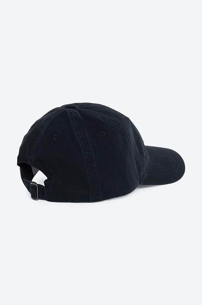Akcesoria Wood Wood czapka z daszkiem bawełniana Low profile twill cap 12110804.7083 czarny