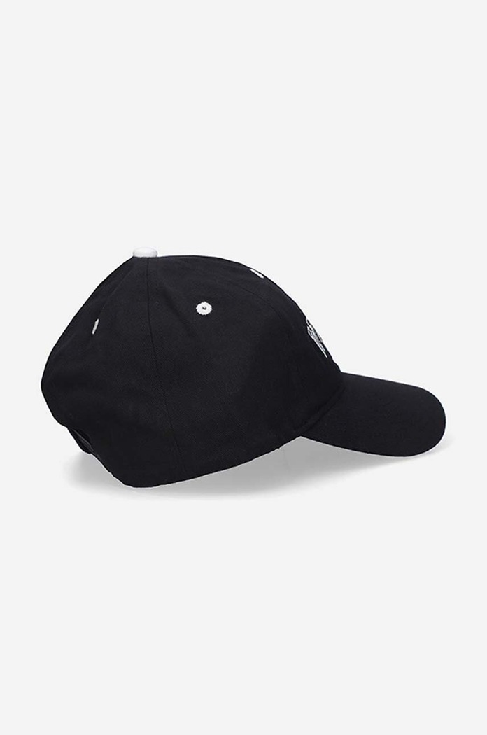 Wood Wood cotton baseball cap Brian black 12230807.7083