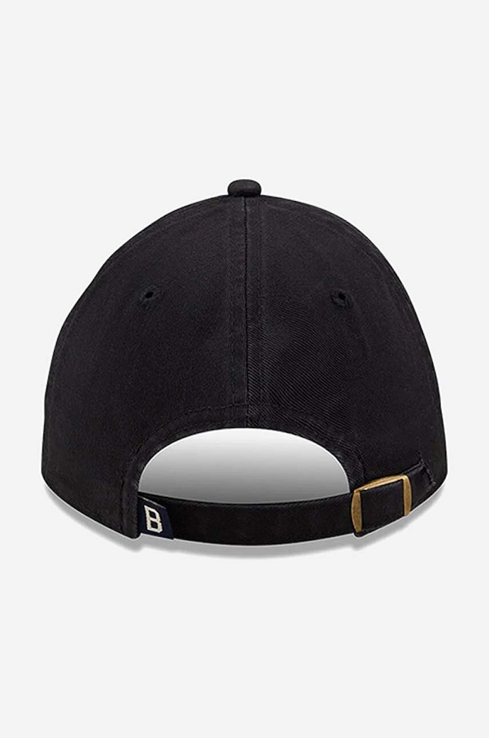 New Era Czapka z daszkiem bawełniana 60222287 czarny AA00