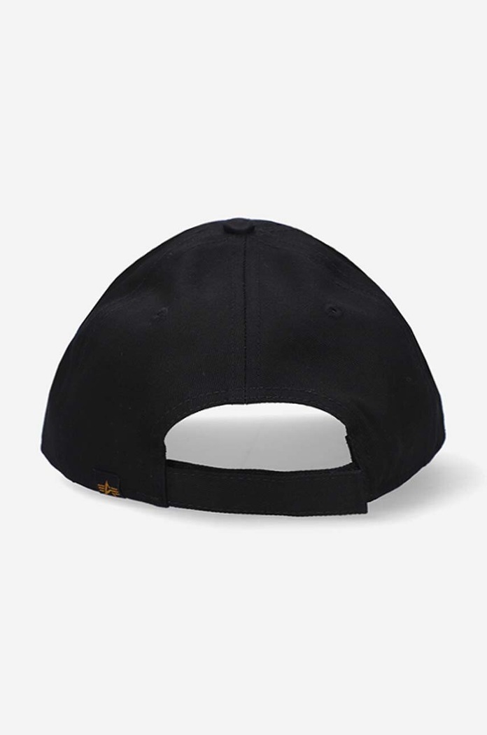 Alpha Industries cotton baseball cap Cap VLC II 178905 94 178905.94 black AA00