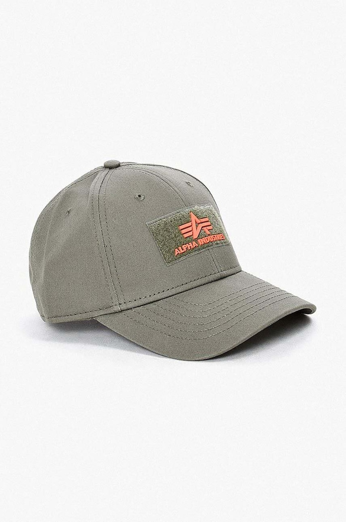 Alpha Industries cotton baseball cap VLC Cap II green 178905.257