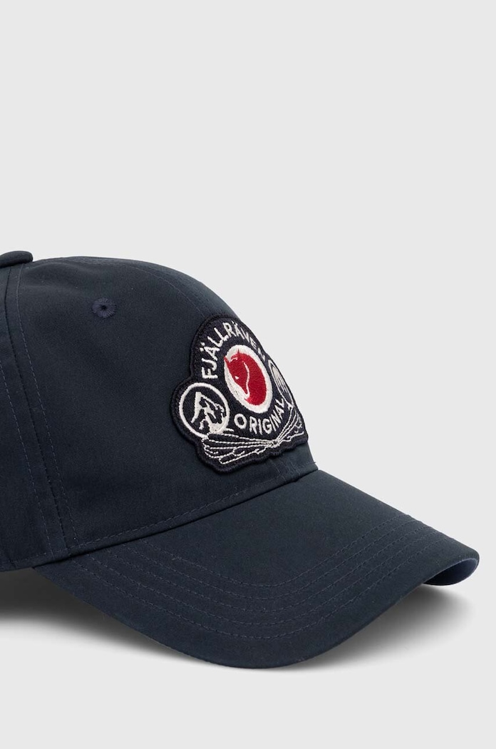 Akcesoria Fjallraven czapka z daszkiem Fjallraven Classic Badge Cap F86979 555 F86979.555 granatowy