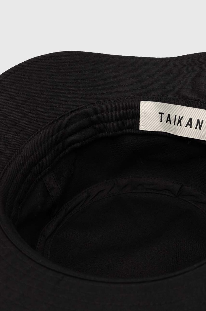 Bavlněný klobouk Taikan černá TA2002.BLK