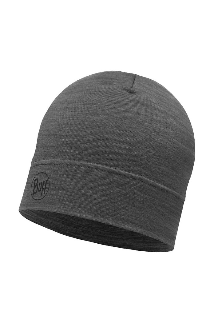 Buff czapka Merino Lightweight wełna szary 113013.937